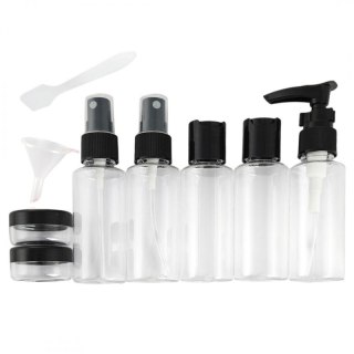 Zestaw pojemniczków i akcesoriów podróżnych 9w1 KS136CZ