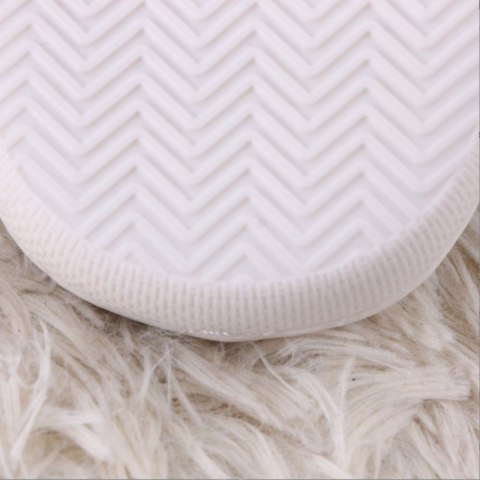 Ciepłe kapcie z kokardą ocieplane, antypoślizgowe PAN03R39, rozmiar 39