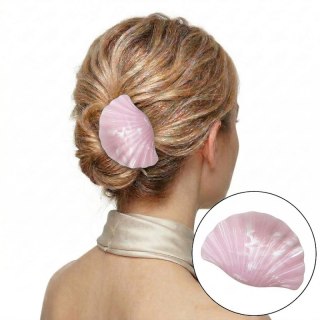 Spinka do włosów klamra MUSZLA XL marmurek 8,5 x 5,7 cm SP422