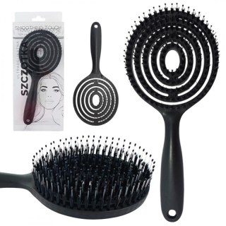 Szczotka do masażu, do rozczesywania włosów, suszenia z włosiem SCZ09CZ