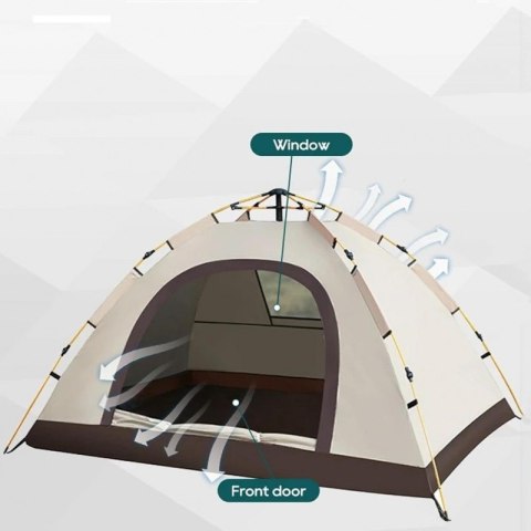 Namiot kempingowy składany 2-3 osobowy 200x140x115cm BAL12K