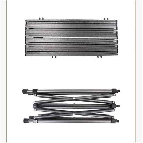 Składany stół cateringowy, turystyczny, piknikowy 53 x 51cm brązowy SC10BR