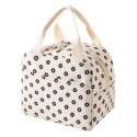 Torba termiczna do przenoszenia żywności LUNCH BOX stokrotki 26x21x18cm PJM45
