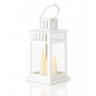 Lampion dekoracyjny LED z imitacją świecy 8 x 15 cm - LAMP57B