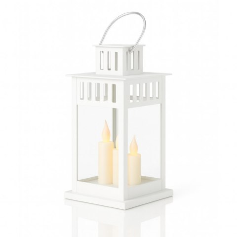 Lampion dekoracyjny LED z imitacją świecy 8 x 15 cm - LAMP57B