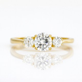 Pierścionek pozłacany stal chirurgiczna platerowana złotem PST957, Rozmiar pierścionków: US9 EU20