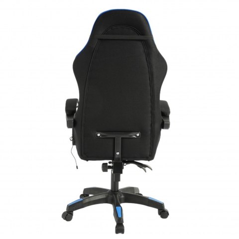 Fotel gamingowy obrotowy VECTOR z masażerem i podnóżkiem KO48N