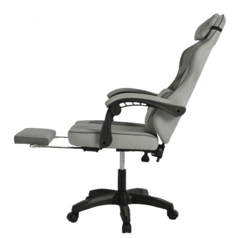 Fotel gamingowy obrotowy VECTOR z masażerem podnóżkiem KO48SZ