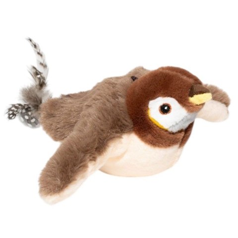 Interaktywna zabawka, grający ptak, wróbel dla kota, 24x20x9cm USB KOT39