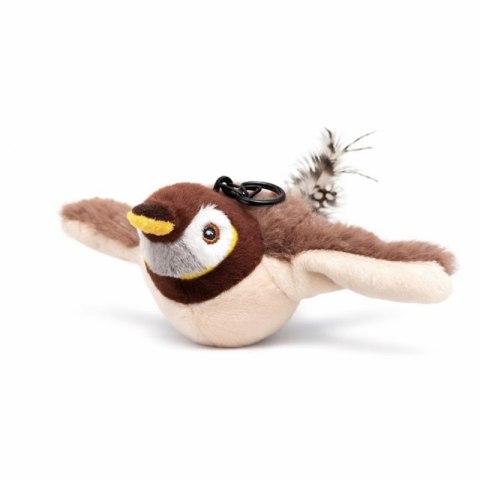 Interaktywna zabawka, grający ptak, wróbel dla kota, 24x20x9cm USB KOT39