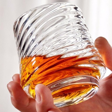 Szklanka ryflowana 150ml 1 szt do kawy, drinków, whiskey 7,5x 8cm SZK200
