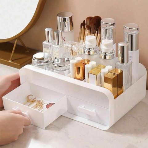 Wielofunkcyjny organizer na kosmetyki z szufladkami 26x10x16 cm CB46