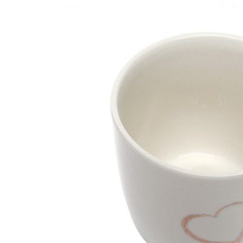 Zestaw 2szt KUBKÓW WALENTYNKOWYCH - LOVE YOU w pudełku z łyżeczkami 300 ml KB24