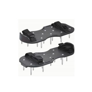 Aerator sandałowy z kolcami, wertykulator na buty, duzy, czarny AS03