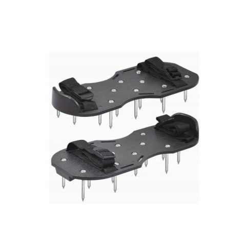 Aerator sandałowy z kolcami, wertykulator na buty, duzy, czarny AS03