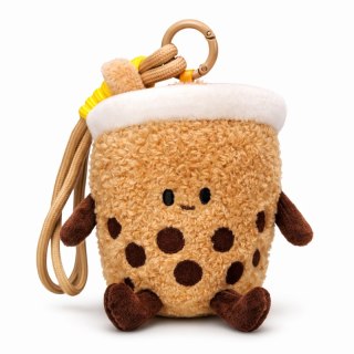 Brelok do kluczy pluszowy puchaty BUBBLE TEA, shake BRL408