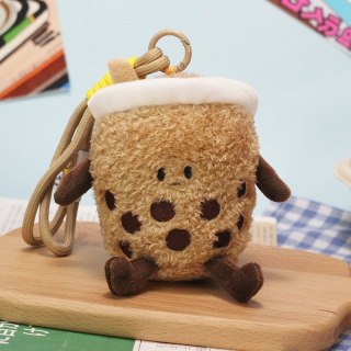 Brelok do kluczy pluszowy puchaty BUBBLE TEA, shake BRL408