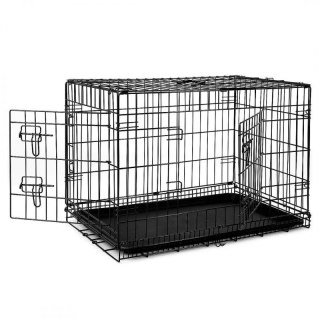 DUŻA KLATKA KENNELOWA METALOWA KOJEC Transporter dla PSA KOTA 107x71x77,5cm KOT34