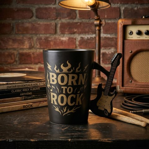 Kubek Gitara Elektryczna - Double Cut Style