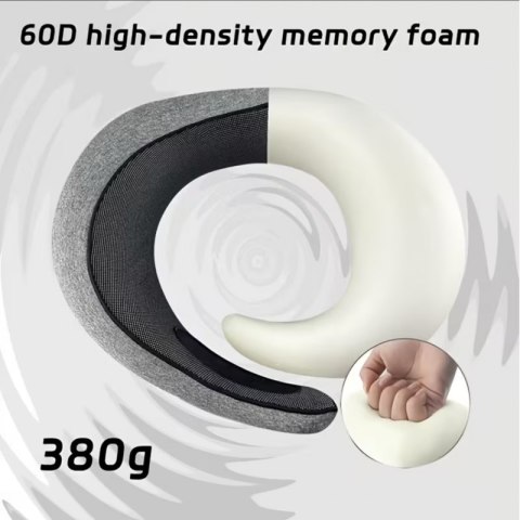 Poduszka podróżna pod szyję, kark, ortopedyczna, termoplastyczna, litera U PDS25