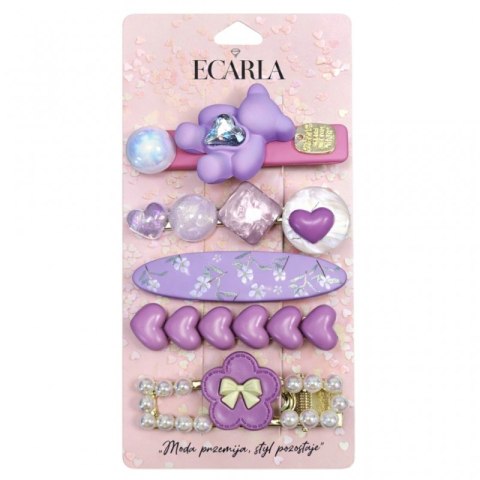 Zestaw pakiet 5w1 spinek wsuwek do włosów, dziecięcych VIOLET SP450
